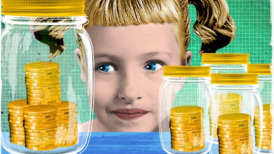 Kids often come hardwired with a certain ability to save and to spend.