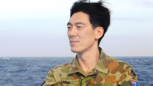 WA Labor MLC Pierre Yang - an army reservist - on deployment during the search for MH370.