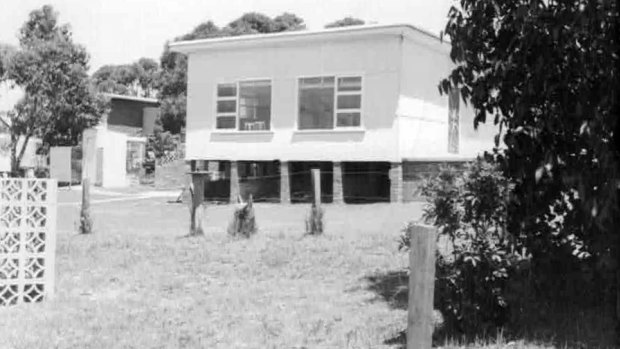 The Spooner shack at Bendalong in about 1965.