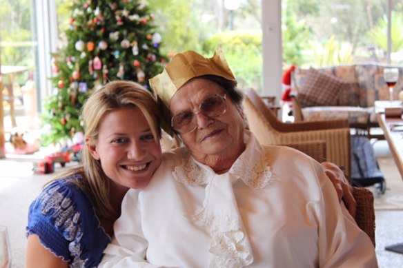 Kara and her grandmother Lucy. 