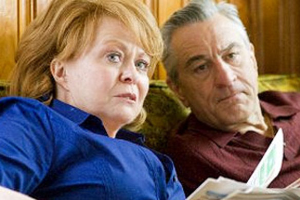 Jacki Weaver and Robert De Niro in Silver Linings Playbook which attracted her second Oscar nomination.