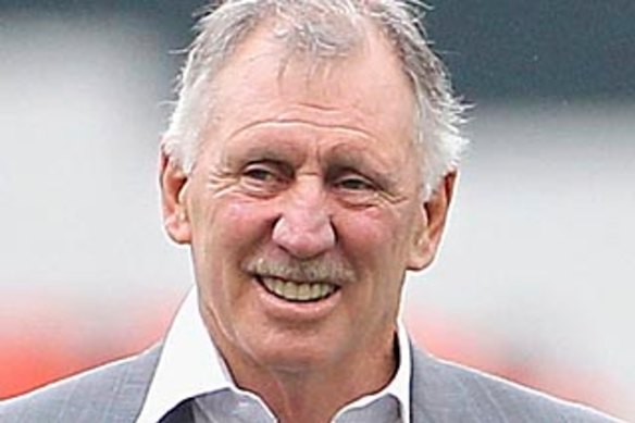 Schtick 'em up: Ian Chappell. 