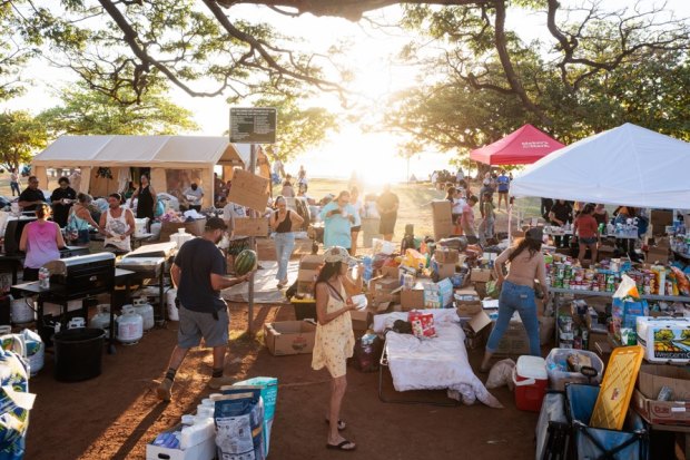 A volunteer run center in Napili-Honokowai, on the Hawaiian island of Maui.