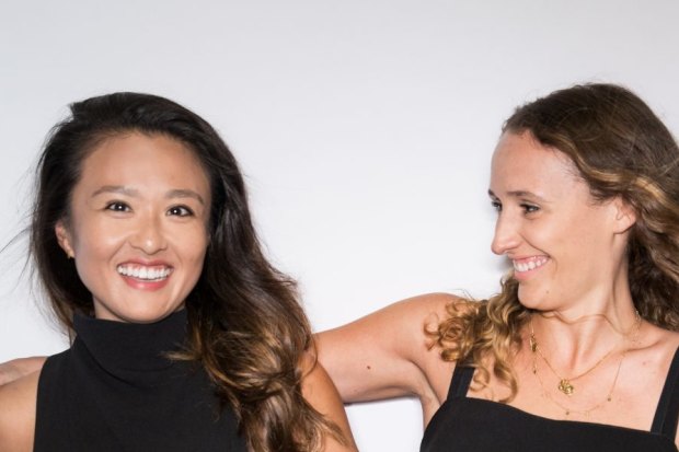 Vera Yan and Kati Santilli, founders of Nimble Activewear.