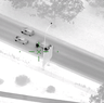 A police chase through Perth suburbs captured on WA Police helicopter camera. Picture: WA Police