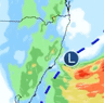 Vigorous coastal low - NSW June 30