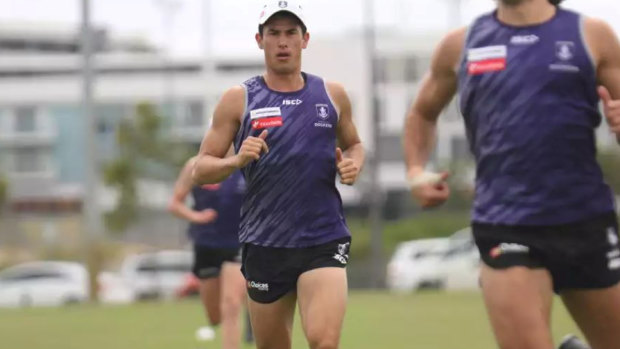 Bailey Banfield has bulked up in anticipation of more midfield time in 2019.