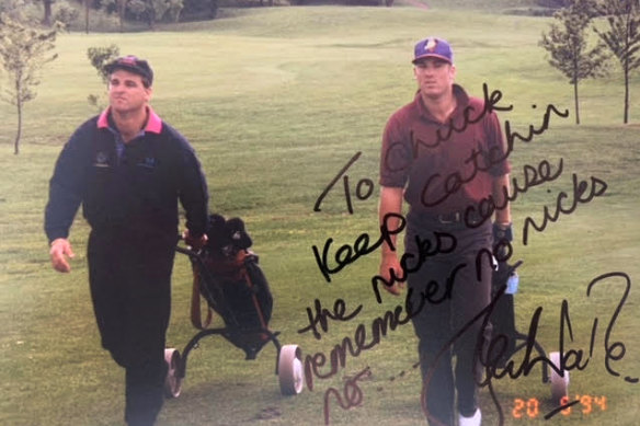 Warne and Berry play a round at Mottram Hall, or was it Tytherington?