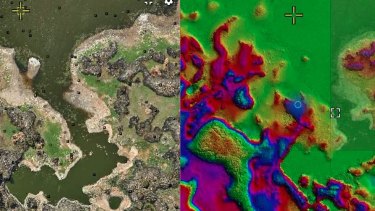 New scans of the Budj Bim Cultural Landscape have revealed more remnants of stone huts and a complex aquaculture system.