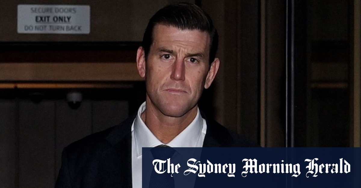 Ben Roberts-Smith loses bid to cross-examine ex-wife over emails - Sydney Morning Herald