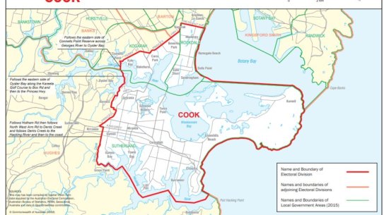 The electorate of Cook.