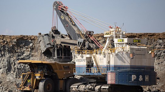 The Dawson mine in Queensland that Anglo American owns in a joint venture.