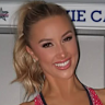 Australian dancer Faith Ward shows off her Dallas Cowboys Cheelreader outfit.