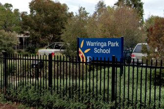 Warringa Park School in Hoppers Crossing.