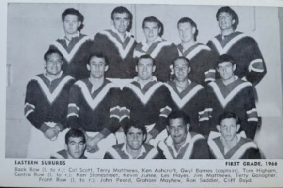 The Eastern Suburbs Roosters team of 1966 that didn’t win a game. 