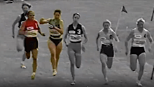 The moment Jackie Lewis (now Chehade) shoved Cathy Freeman as the track icon tore past en route to her legendary 1996 Stawell Gift win.