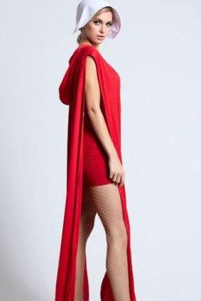 Not OK ... the handmaid's costume that was withdrawn from sale.