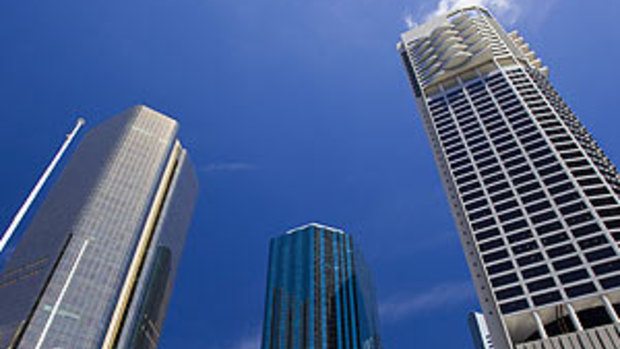 Office vacancy rates in Brisbane CBD increased in the past six months.