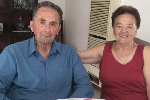 Jakov (left) and Slavka Pucar lived at St Basil’s and both got COVID-19 last year. They died last August, within four days of each other. They had been married 64 years.