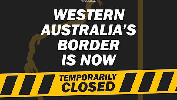 WA's border has been closed since April 5, with around 