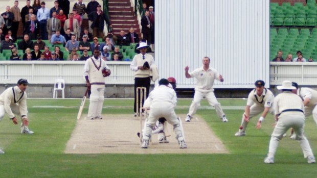 Australia v West Indies in 2000.