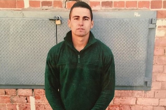 Spanian, aged 23, at Bathurst Correctional Facility.