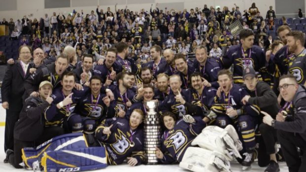 The Canberra Brave won their first Goodall Cup on Sunday. 