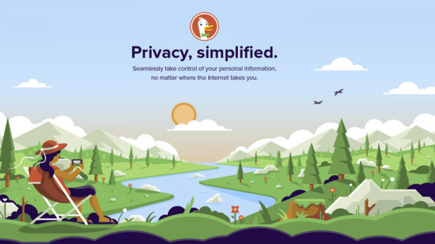 Duck Duck Go does not track users or collect personal data.