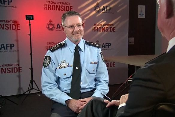 Australian Federal Police Assistant Commissioner Nigel Ryan.