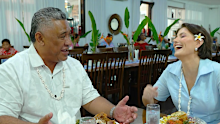 Getaway’s Samantha McClymont enjoys a traditional Samoan Sunday.