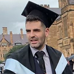 Anthony Small graduated with a law degree from Sydney University in 2019.