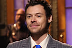 Harry Styles, pictured on SNL, appeared to reference ex Taylor Swift’s recent wedding during his latest show. 