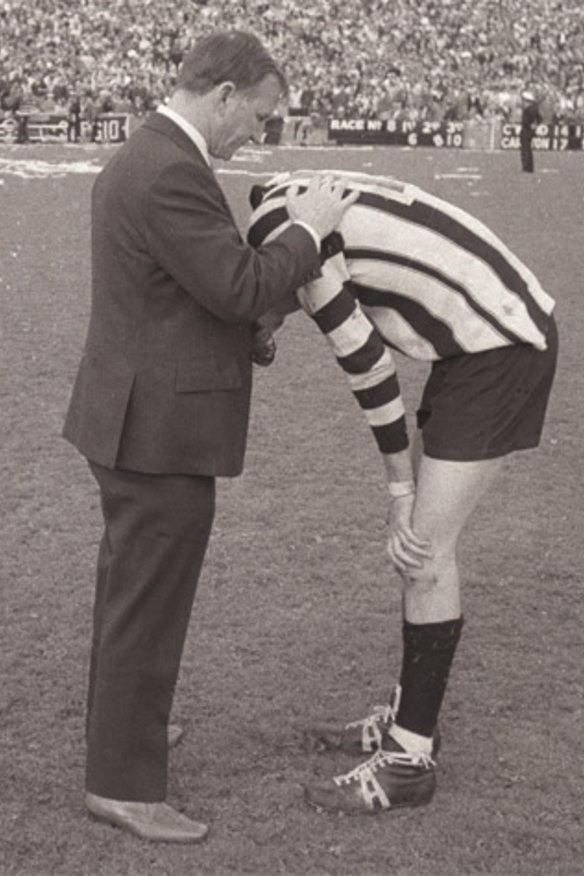 Magpie Bob Rose coached Collingwood to  three grand final losses by a total of 15 points.