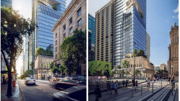 The large office tower will cost $480 million if approved by the council for 60 George Street.