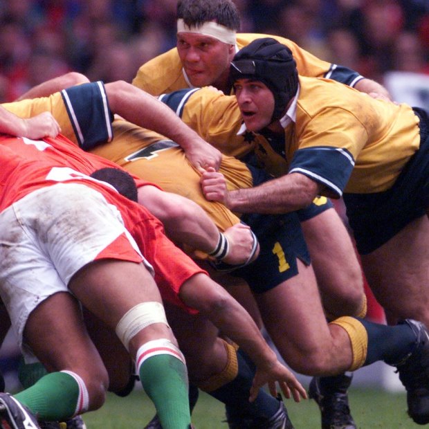 Australia v Wales, 1999 Rugby World Cup.