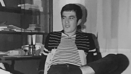 Easey Street double murder suspect Perry Kouroumblis in the late 70s, when he would have been a teenager.