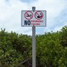 A beach next to Sydney Airport’s main runway has been closed to swimming due to PFAS 