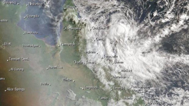 Tropical Cyclone Ann is closing in on the far north Queensland coast.