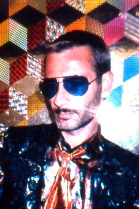 Australian artist David McDiarmid in 1986.