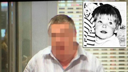 The Victorian man was extradited to NSW last year accused of abducting and murdering Cheryl Grimmer (inset).