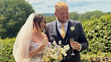 Clarkson's Farm star Kaleb Cooper has tied the knot with his longtime partner Tayla Wilkinson in a stunning ceremony. 