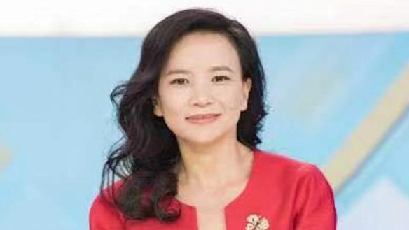 Cheng Lei, the Australian anchor for China's government-run English news channel CGTN. 