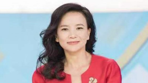 Cheng Lei, the Australian anchor for China's government-run English news channel CGTN. 