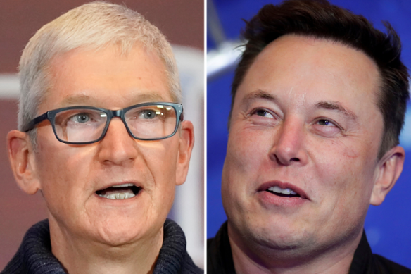 Tim Cook and Elon Musk have quickly put their differences aside. 