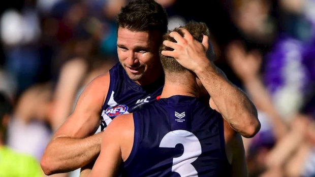 Jesse Hogan says there is much work to do before Fremantle's season opener against North Melbourne on March 24.