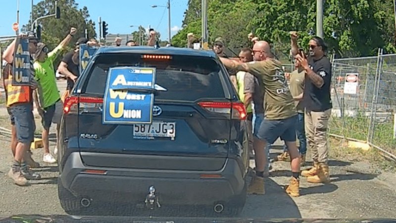 ‘This is my child. Do not do this’: Mum reveals foul abuse from CFMEU