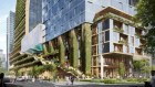 Stairway to amenity: A key feature authorities will be unwilling to see removed as Beulah tries to cut costs from the Sth Bnk development is the Sth Bnk Steps, which rise up to a public park between the two towers. 