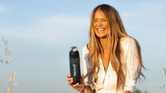 Elle Macpherson in a WelleCo campaign.