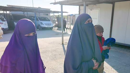 Australian families at the al-Roj refugee camp.