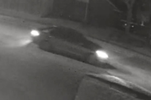 Police released a surveillance photo of a vehicle of interest in connection with the fatal shooting of Brenton Estorffe.